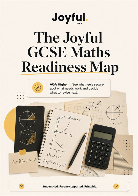 Free GCSE Maths Readiness Map: AQA Higher